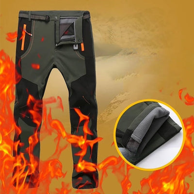 Calças externas à prova d'água masculina