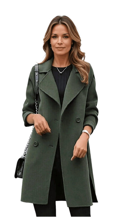 Jeannette | Gabardine élégante emblématique pour un look élégant