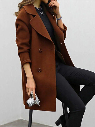 Jeannette | Gabardine élégante emblématique pour un look élégant