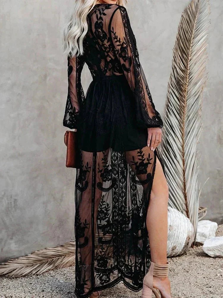 Mabyn - Maxi -cinde Lace Feminina Bohemian