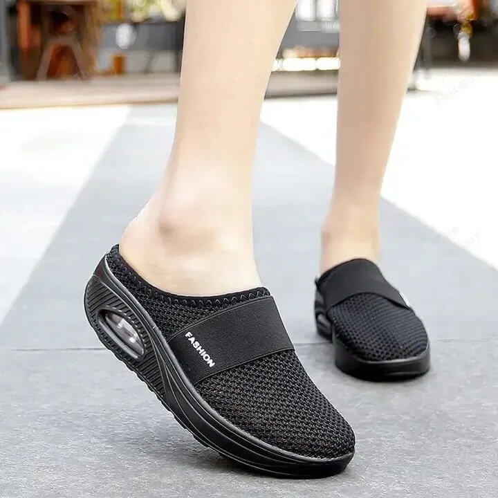 Sapatos ortopédicos com amortecimento de ar - confortável, moderno e leve para o pé