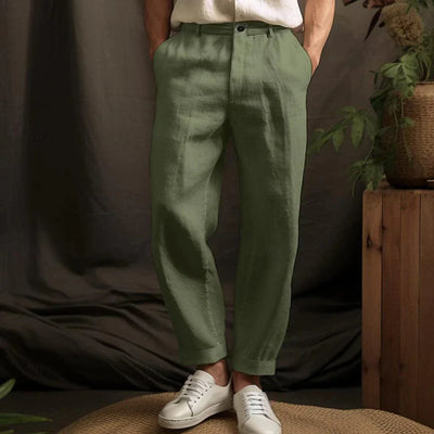 Paul & Marc ｜ Men Men Summer Linen Calças