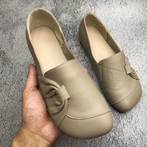 Sapatos femininos com sola macia e não -deslize