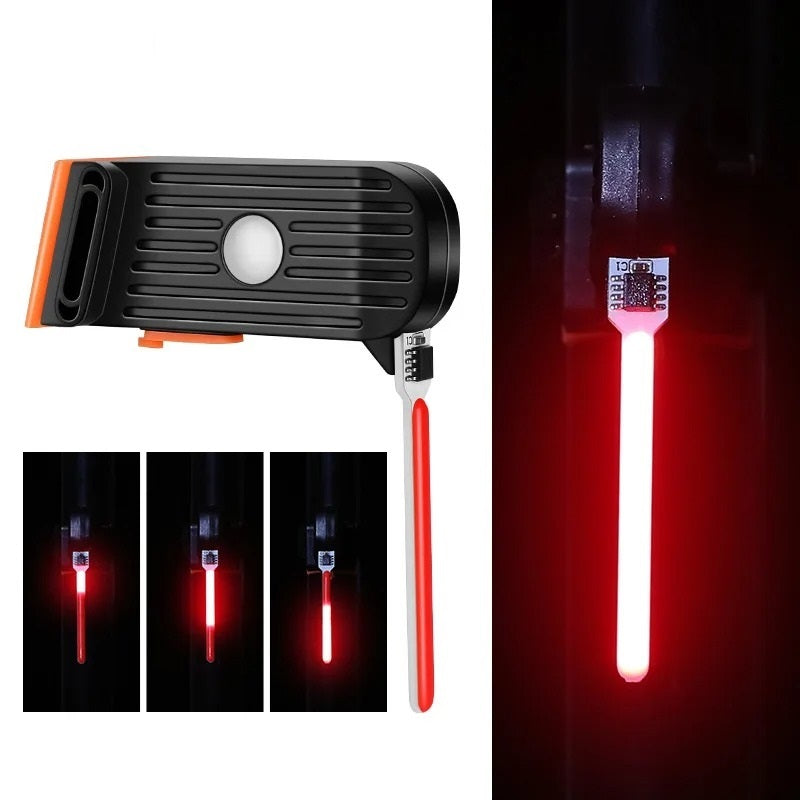 Rear bicycle light