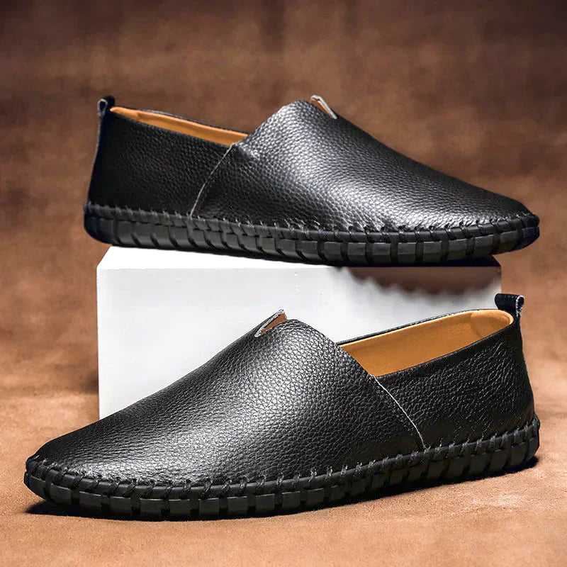 Matt - mocassins elegantes para homens fabricados em couro autêntico