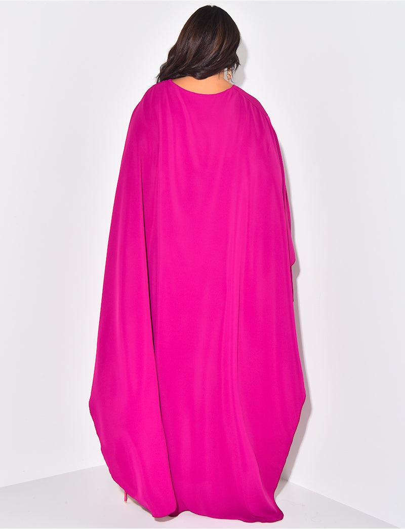 Leorossi - vestido de camada fluida