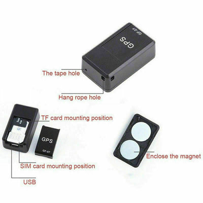 Localizador GPS Mini dispositivo magnético portátil