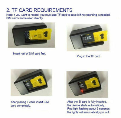 Localizador GPS Mini dispositivo magnético portátil