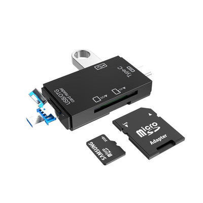 Snapbit | Leitor de cartões multifuncionais - transferência rápida de dados para telefones celulares e laptops