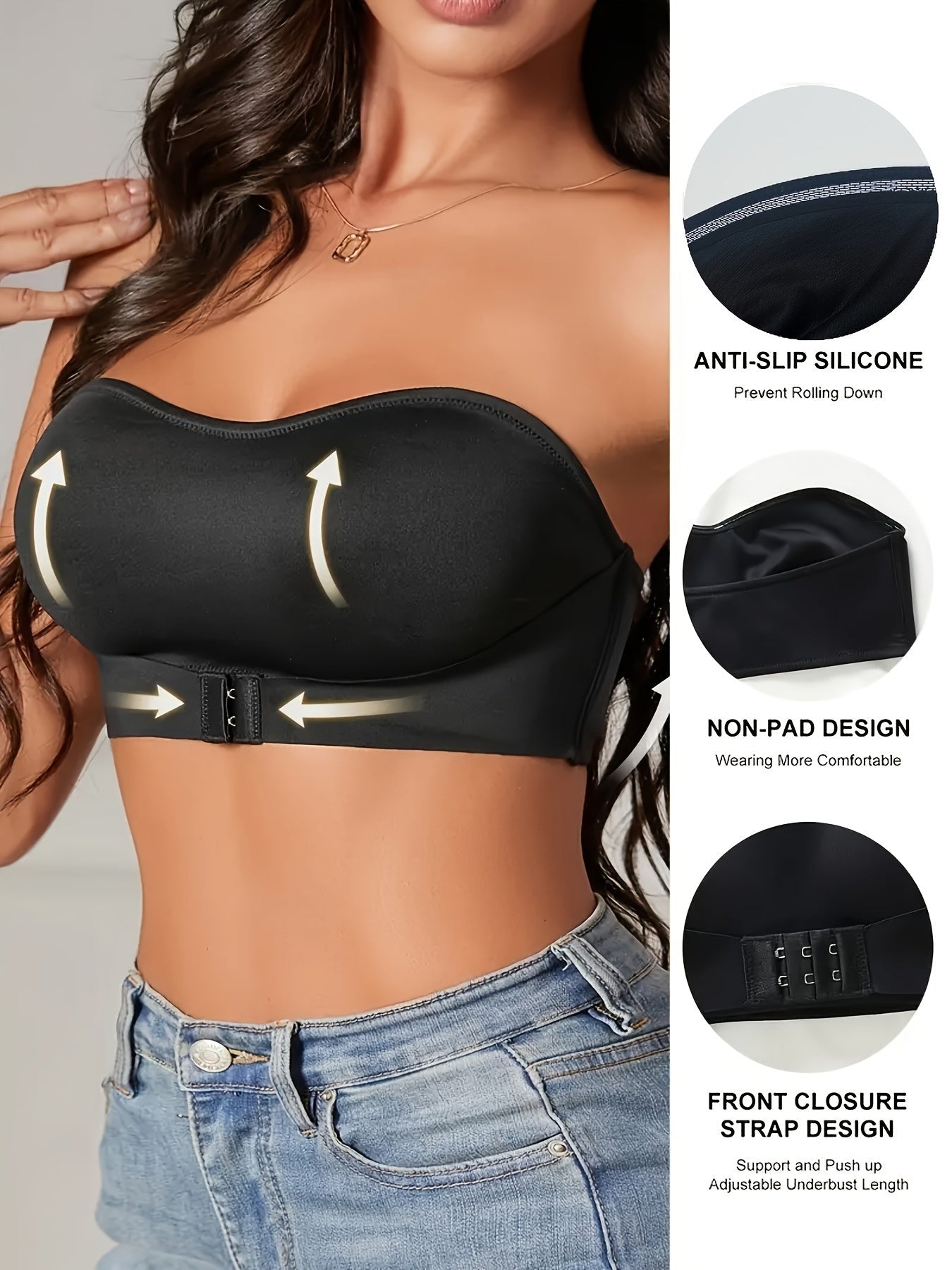 Naomi | Subslizador não -escravo de Bandau sem costuras esportivas - conforto e estilo