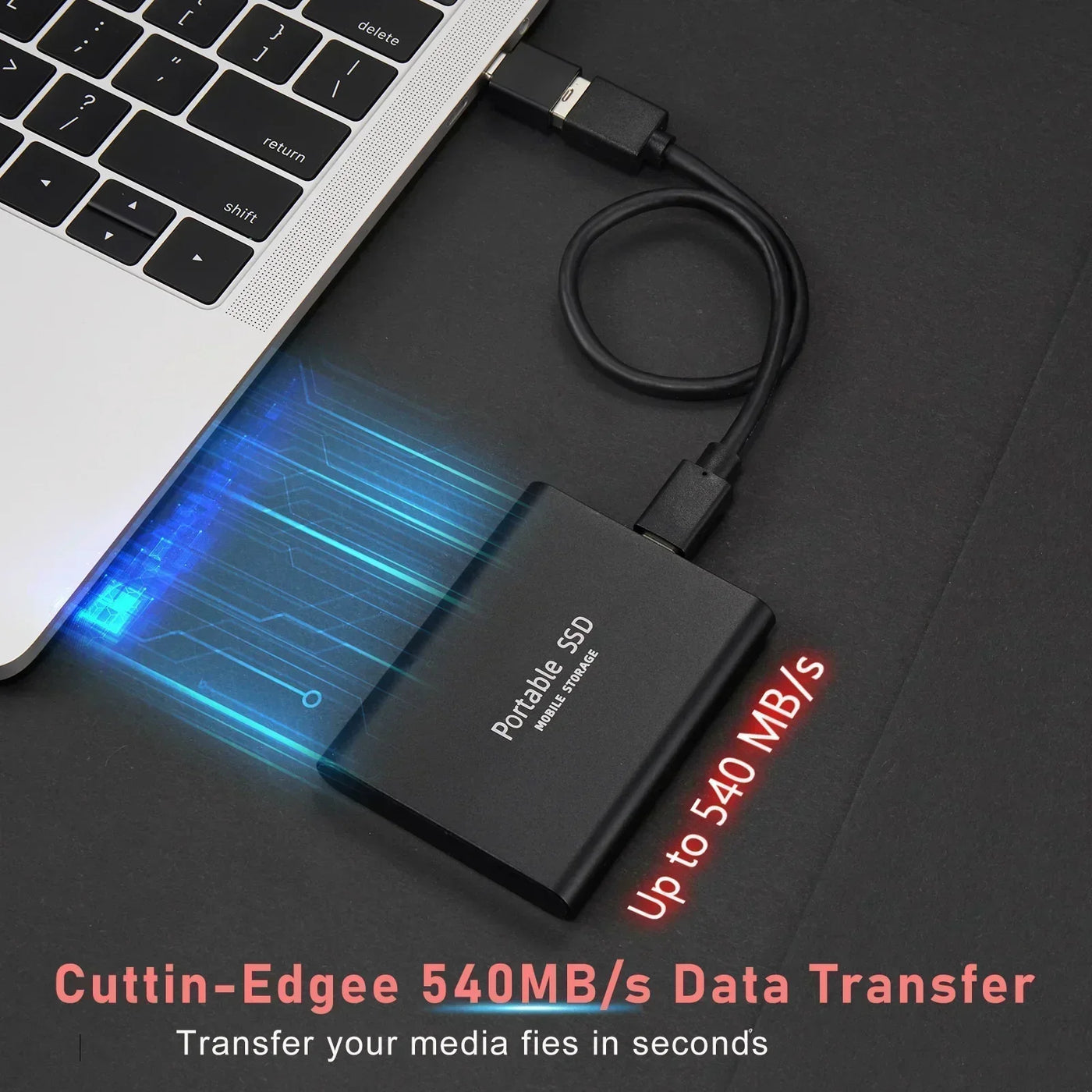 Ultra -grape externo SSD: velocidade e confiabilidade compactas