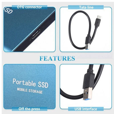 Ultra -grape externo SSD: velocidade e confiabilidade compactas