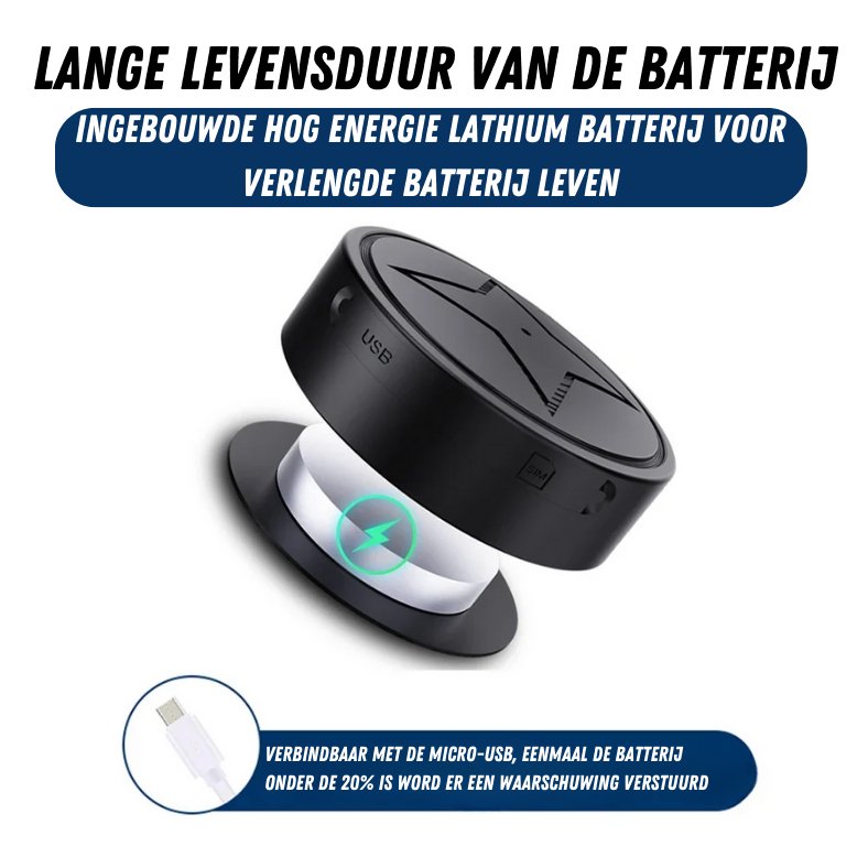 Trackmaster Pro - Localizador GPS Universal com ímã poderoso