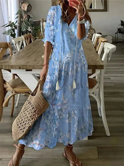 Vestido de mulheres compridas