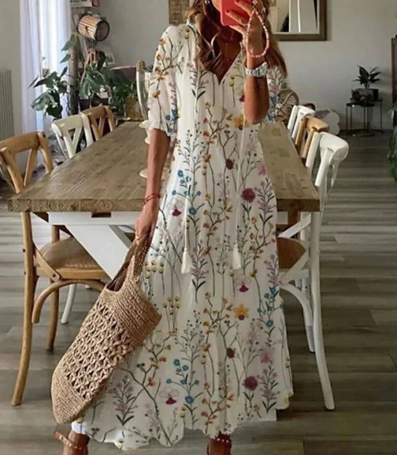 Vestido de mulheres compridas