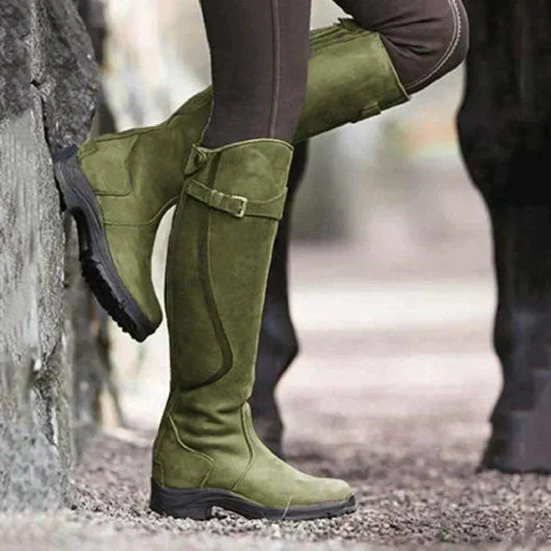 Botas altas à prova d'água para mulheres | Confortável