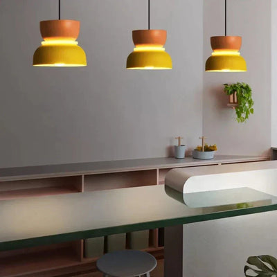 MeloGlow | Lampada a Sospensione Scandinava Pastello - Lampada a Sospensione Moderna per la decorazione della casa
