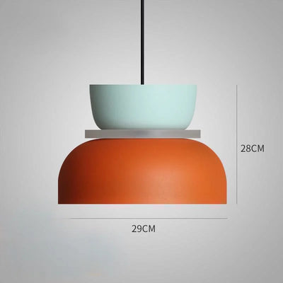 MeloGlow | Lampada a Sospensione Scandinava Pastello - Lampada a Sospensione Moderna per la decorazione della casa
