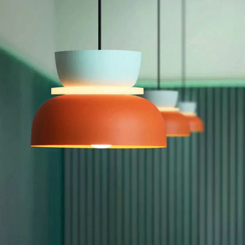 MeloGlow | Lampada a Sospensione Scandinava Pastello - Lampada a Sospensione Moderna per la decorazione della casa