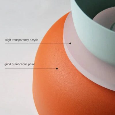 MeloGlow | Lampada a Sospensione Scandinava Pastello - Lampada a Sospensione Moderna per la decorazione della casa