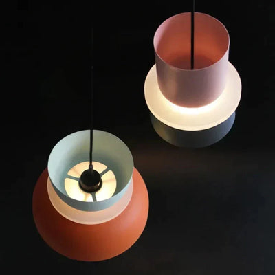MeloGlow | Lampada a Sospensione Scandinava Pastello - Lampada a Sospensione Moderna per la decorazione della casa