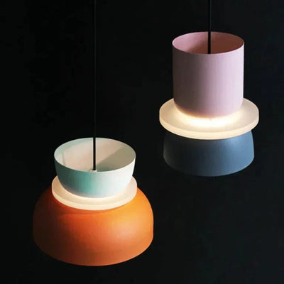 MeloGlow | Lampada a Sospensione Scandinava Pastello - Lampada a Sospensione Moderna per la decorazione della casa