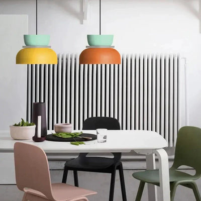 MeloGlow | Lampada a Sospensione Scandinava Pastello - Lampada a Sospensione Moderna per la decorazione della casa