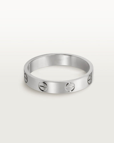 Aria - Anillo unisex plata talla uno aleación de zinc