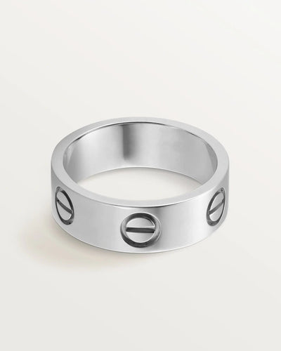 Aria - Anillo unisex plata talla uno aleación de zinc