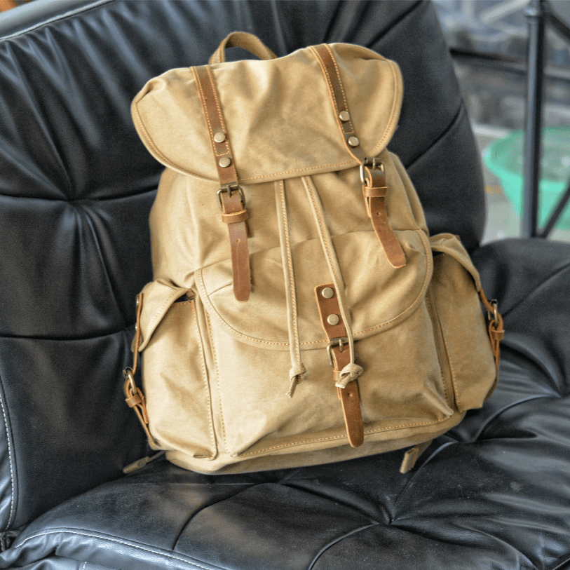 WessPack | Mochila militar de lona | Robusta y fiable | Mochila