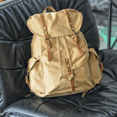 WessPack | Mochila militar de lona | Robusta y fiable | Mochila