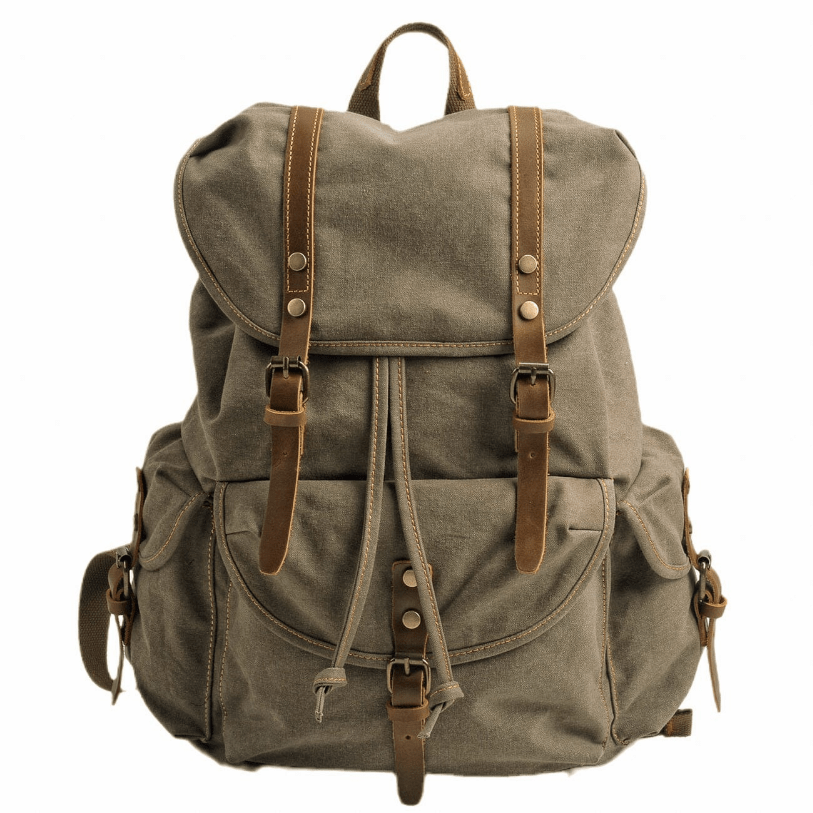 WessPack | Mochila militar de lona | Robusta y fiable | Mochila