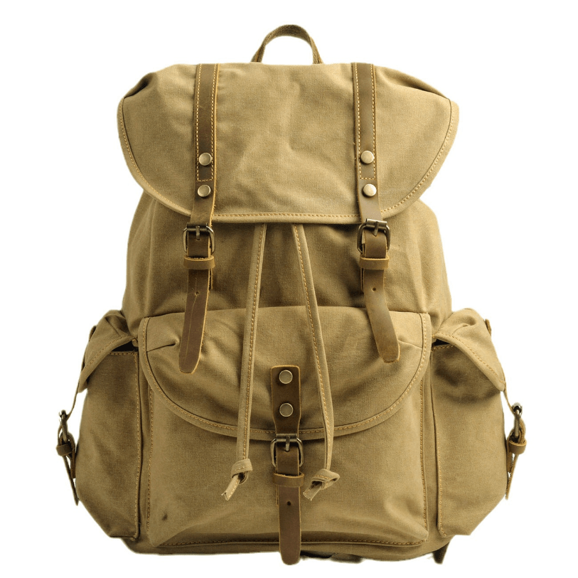 WessPack | Mochila militar de lona | Robusta y fiable | Mochila
