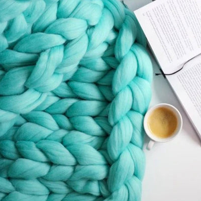 Conjunto de pontos de lã de inverno - aconchegante e imitável