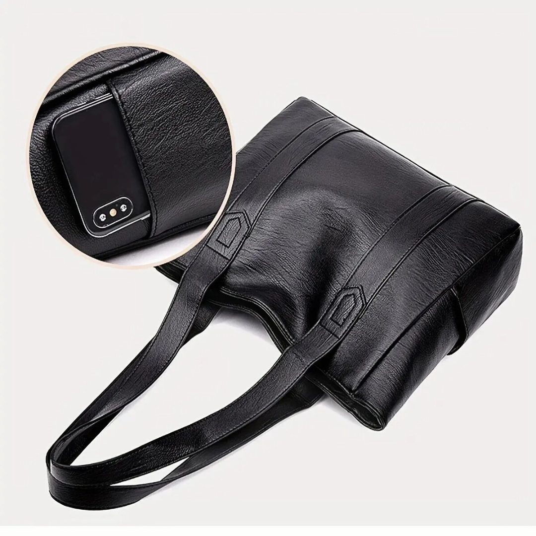 Bolsa clássica de grande capacidade