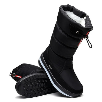 Botas de invierno gruesas y mullidas para mujer