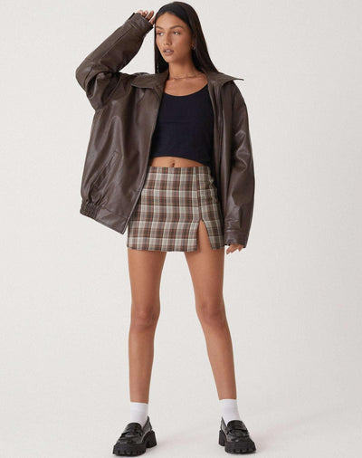 Élégante veste en cuir grande taille : confortable et moderne pour tous les jours