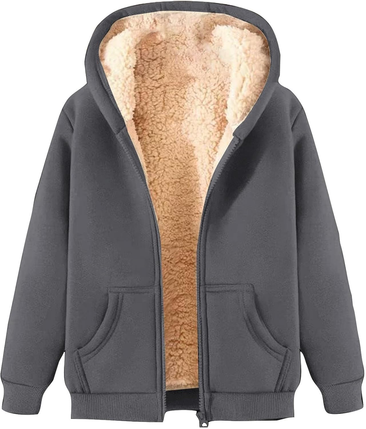 Trijnie | Suave y cálida sudadera polar con capucha para mujer