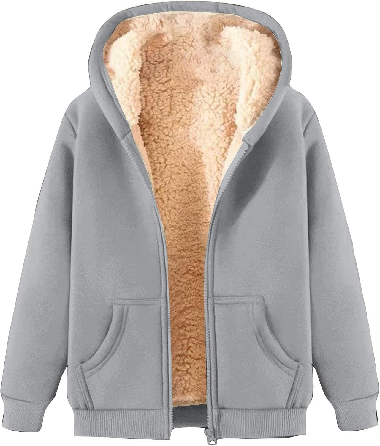 Trijnie | Suave y cálida sudadera polar con capucha para mujer