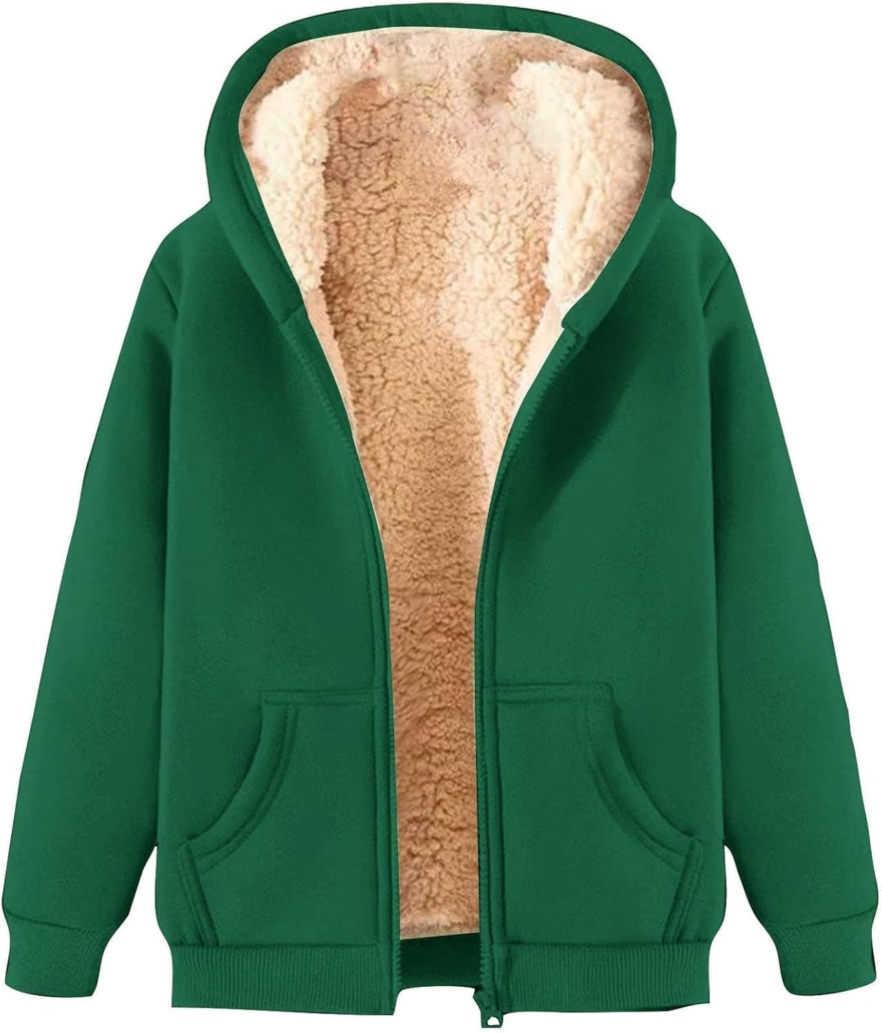 Trijnie | Suave y cálida sudadera polar con capucha para mujer