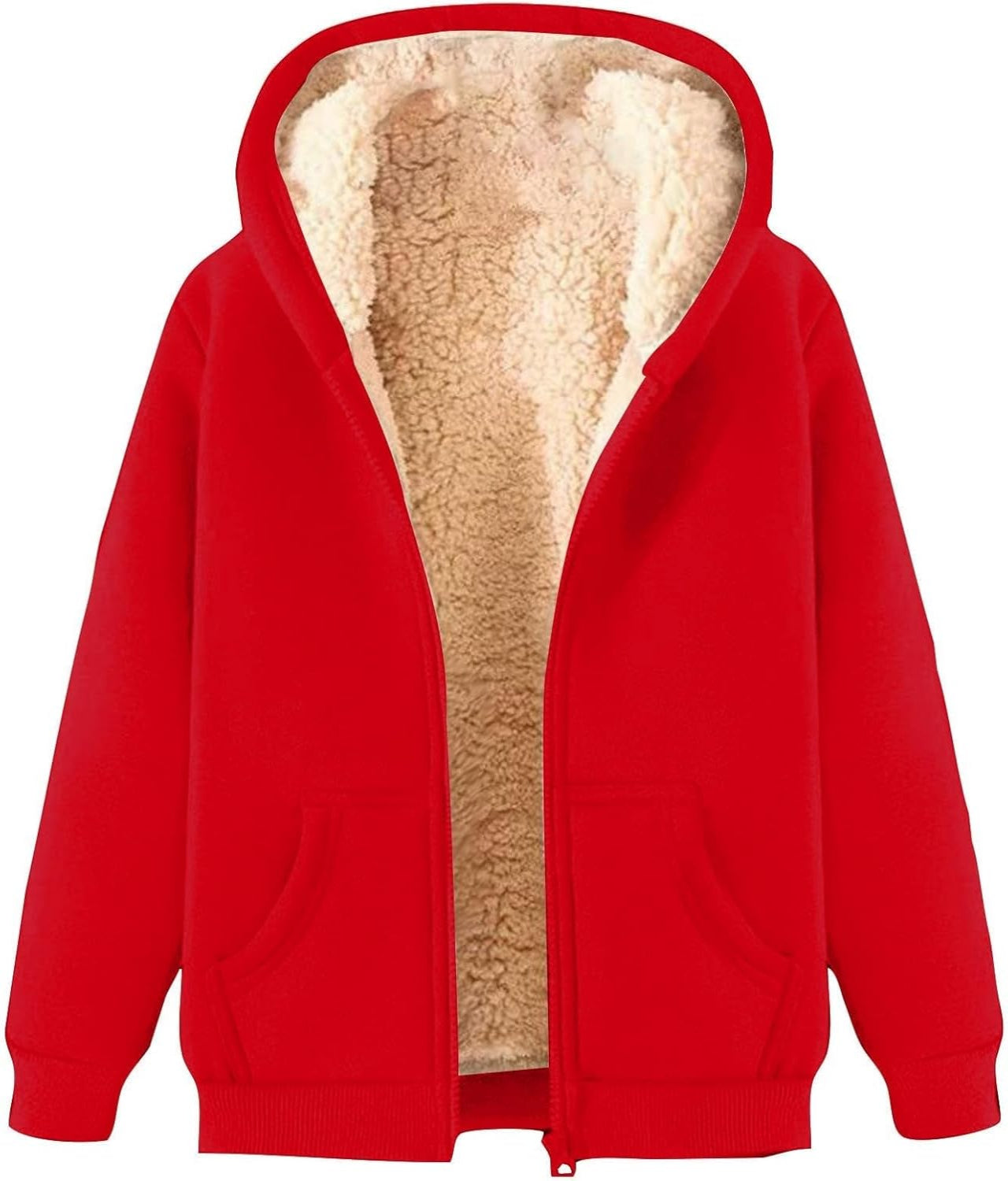 Trijnie | Suave y cálida sudadera polar con capucha para mujer