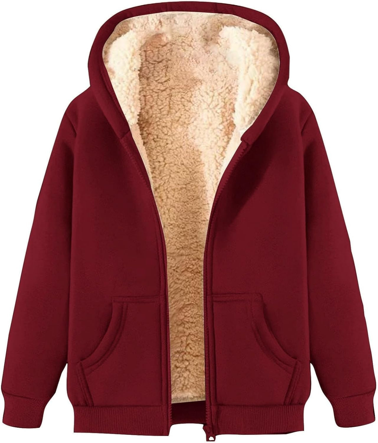 Trijnie | Suave y cálida sudadera polar con capucha para mujer