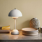 Candeeiro de mesa LED com luz quente e carregamento USB-C