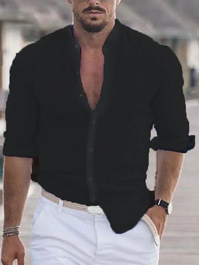 Daniel - a elegante camisa de linho masculina