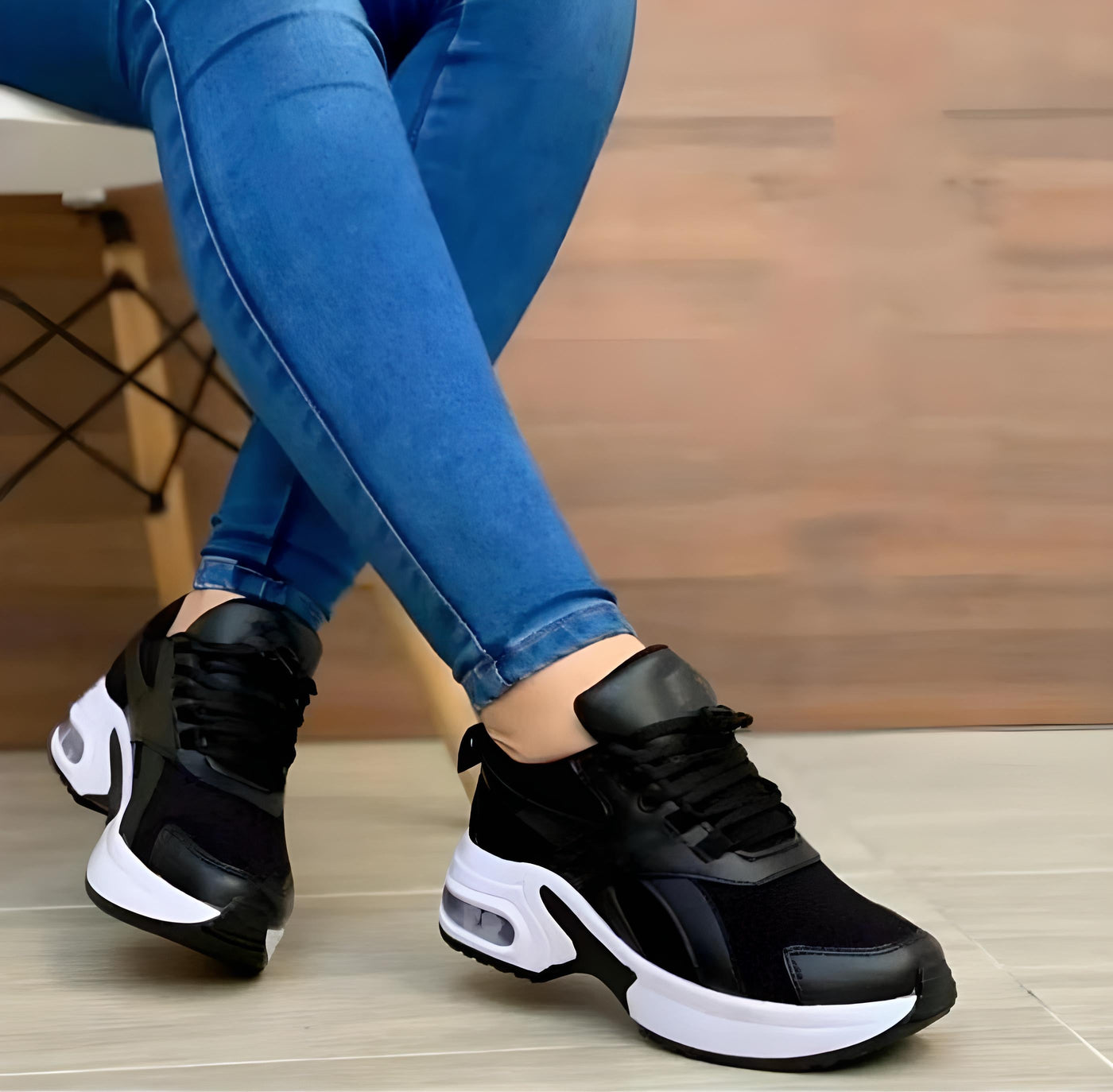 Luna - Ténis ergonómicos casuais para mulher